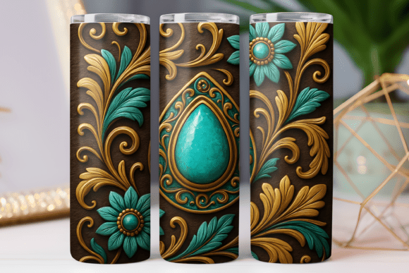 Boho Floral Graphics for Tumbler Wraps: Designer Review