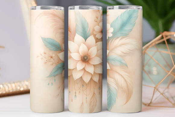 Boho Floral Tumbler Wrap: Graphics & Tumbler Wraps Review