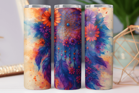 Boho Floral Tumbler Wrap: Graphics & Tumbler Wraps Review