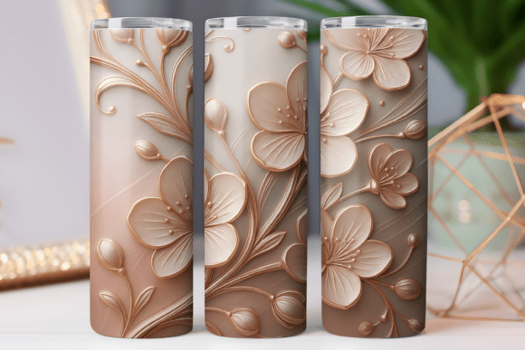 Cherry Blossom Floral Tumbler 20oz PNG Graphics Review