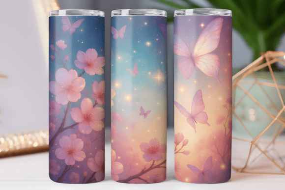 Cherry Blossom Floral Tumbler: Graphics & Wraps Review