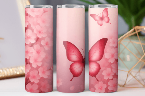 Cherry Blossom Tumbler Art Wrap: Graphics Review