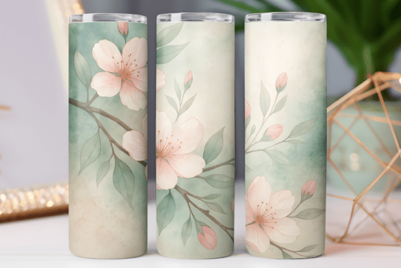 Cherry Blossom Tumbler Wraps Graphics Review