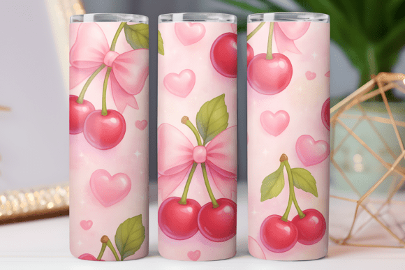 Cherry Bow Tumbler Wrap Graphics Review for Publishers