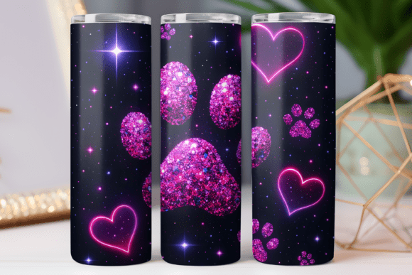 Dog Paw Tumbler Wrap 20oz Design Art: A Brand Designer's Review
