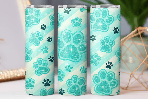 Dog Paw Tumbler Wrap Graphics Review