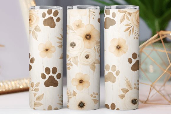 Dog Paw Tumbler Wrap Graphics & Tumbler Wraps Review
