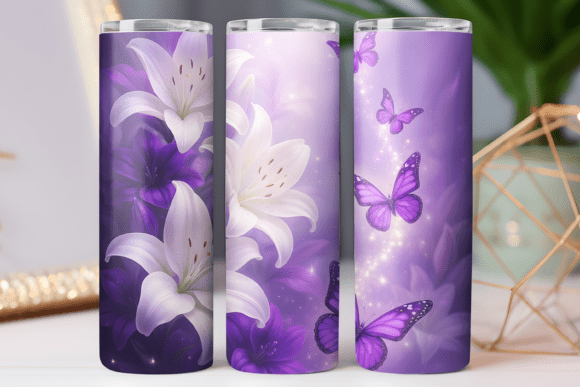 Floral Coquette Tumbler Wrap Graphics for Tumbler Wraps