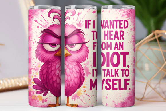 Funny Quote Tumbler Design: Real Project Review