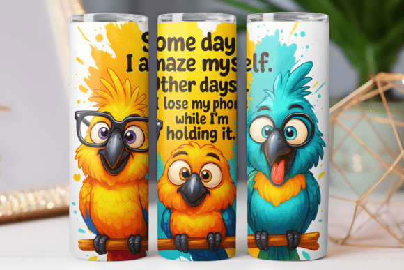 Funny Quote Tumbler Wraps & Graphics Review