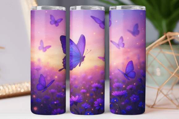 Glitter Marble Skinny Tumbler Wrap: Designer Review