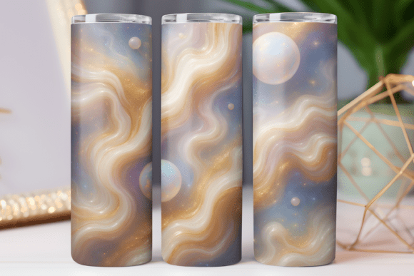 Opal and Gold Tumbler Wrap Graphics Review
