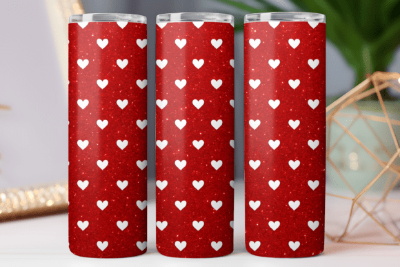 Pattern Love Valentine Tumbler Wrap 20oz Graphics and Tumbler Wraps Review