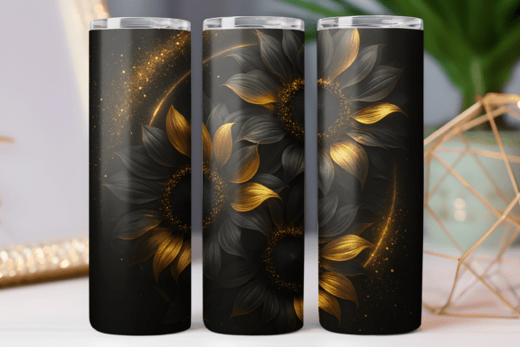 Sunflower Gold Tumbler Wrap Graphics Review