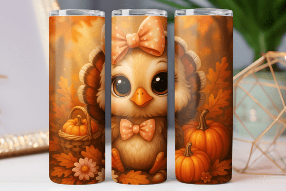 Thanksgiving Day Tumbler Wrap Graphics for Tumbler Wraps